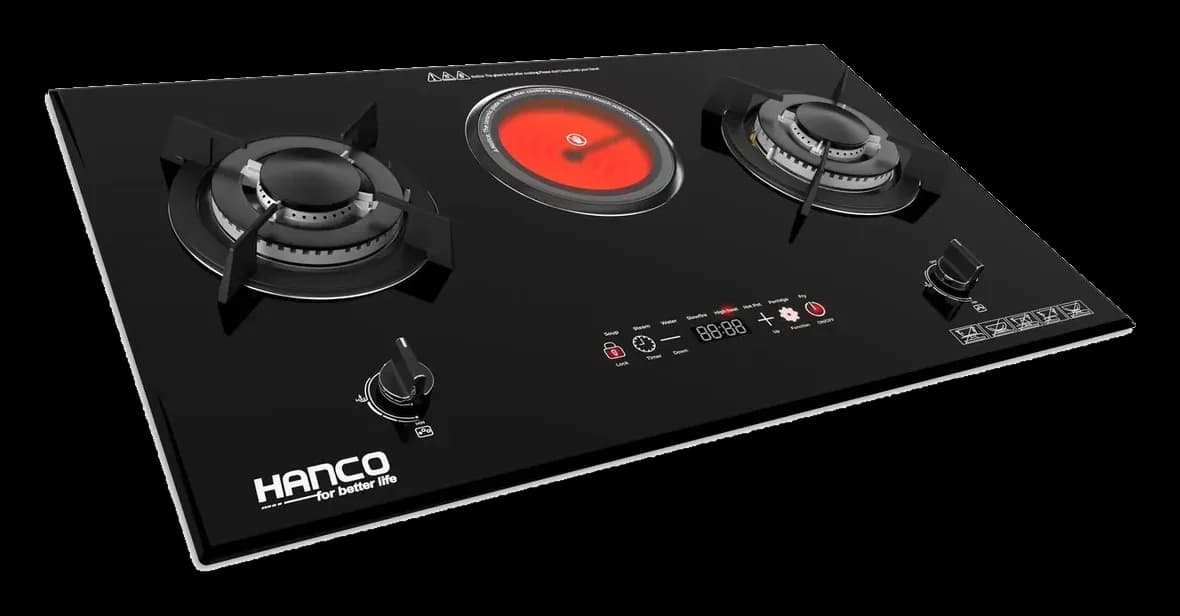 Electric + Gas Cooktops -HIRC-130 Digital
