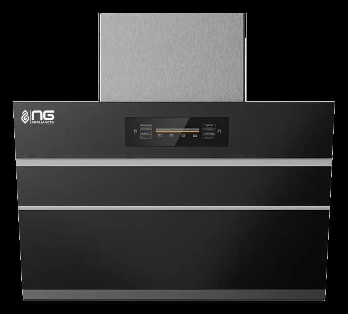 NasGas Compact Double-Motor Smart Kitchen Hood (KHD-350) — photo 1