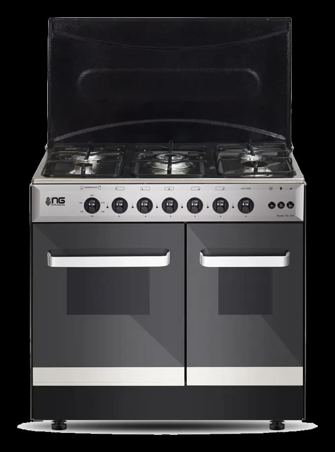 NasGas SG-534 Cooking Range - 5 Burner Double Door