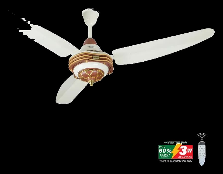 CROWN 30W Inverter Ceiling Fan – Pakistan’s Best Heavy Motor Energy Saving Fan — photo 1